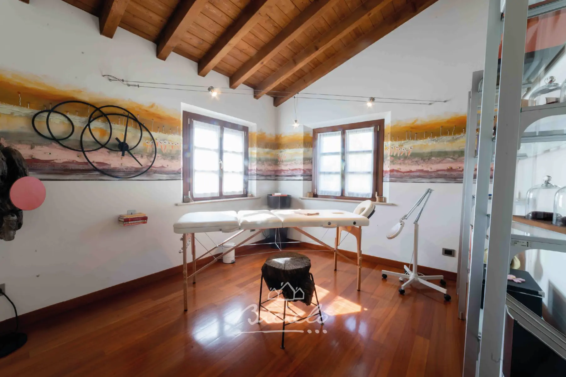 Studiolo con lettino Biciclo Country House - Villa indipendente a Ferrara